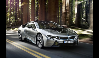 BMW i8 Plug-in Hybrid Sports Car 2013  rendering 3